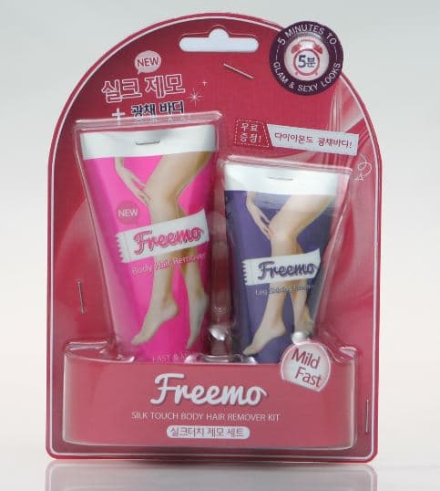 FREEMO SILK TOUCH BODY HAIR REMOVER KIT